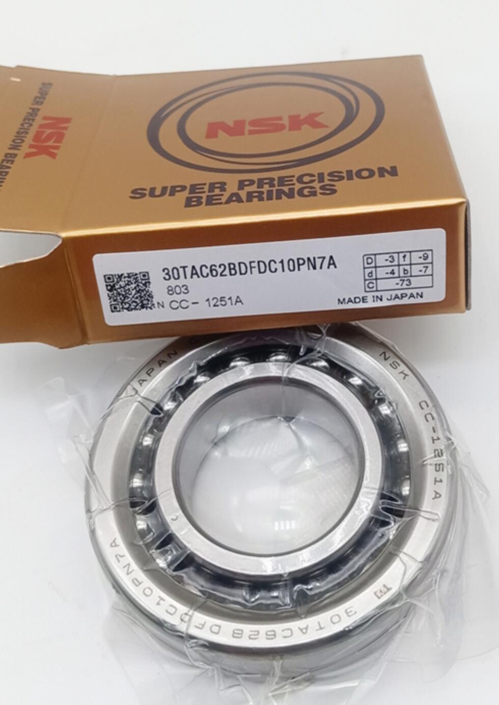 DALUO 7213AC P5 DF Precision Angular Contact Ball Bearings 25°Contact Angle DF Arrangement Face to Face P5 ABEC-5 Phenolic Resin Cage 