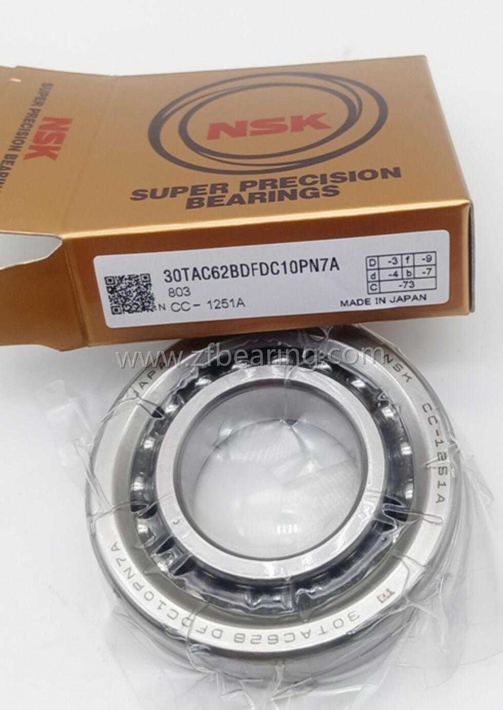 NSK 30TAC62BSUC10PN7B Steel Ball Screw Bearing for sale online 
