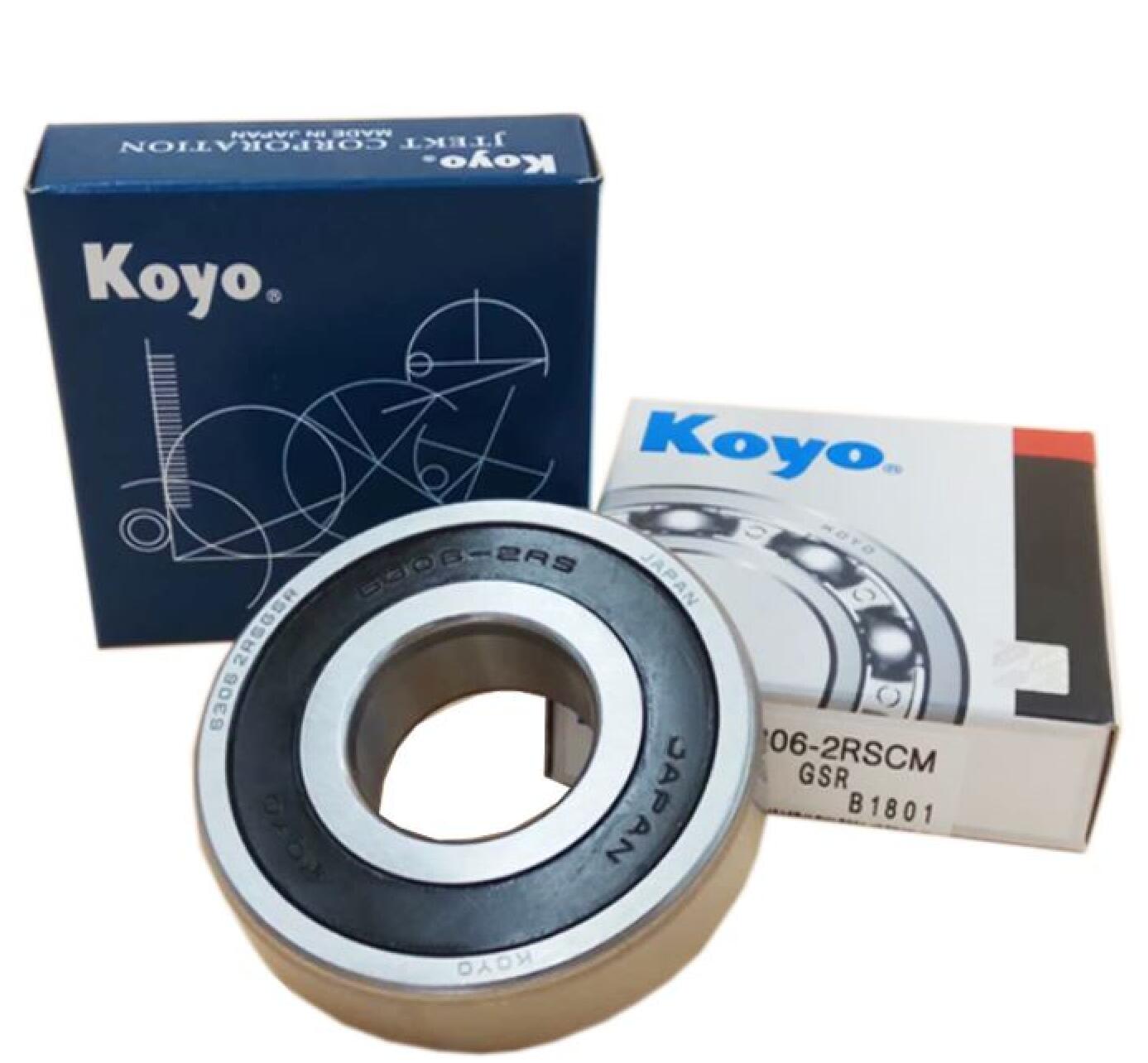 6304 2RS CM/FG KOYO  DEEP GROOVE BALL BEARING SINGLE ROW